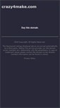 Mobile Screenshot of crazy4make.com